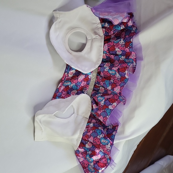 Build a Bear Valentines Hearts Dress Good condition - Picture 8 of 9